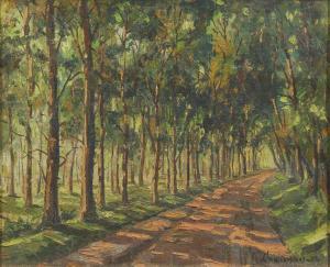 CHAVANNES,Chemin en forêt,19th/20th century,Mercier & Cie FR 2020-10-11