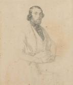 CHAVARD AUGUSTE 1810-1885,Portrait présumé d'Alfred de Musset assis,Christie's GB 2014-10-06