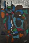 CHAVDA Shiavax 1914-1990,Blackscape,1979,Sotheby's GB 2022-10-25