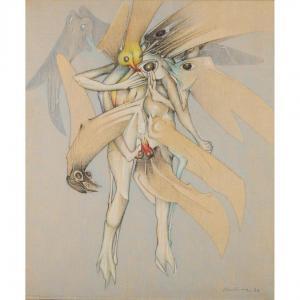 CHAVEZ LOPEZ Gerardo 1937,Oiseaux,1977/78,Piasa FR 2024-03-13