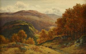 CHEADLE Henry 1852-1910,Landscape of North Wales,Simpson Galleries US 2020-06-07
