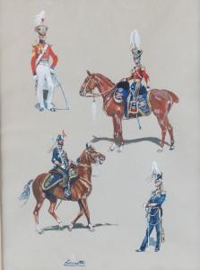 CHEFSON Gabriel 1920-2005,14th Light Dragoons (later Hussars) and 20t,Bellmans Fine Art Auctioneers 2022-08-02