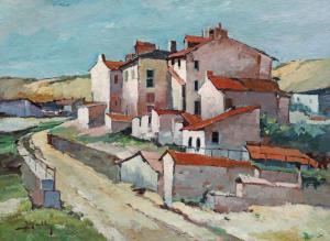 CHELLER JEAN 1911-1952,Houses in Balchik,Artmark RO 2023-10-18