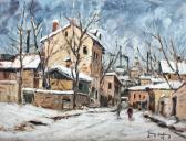 CHELLER JEAN 1911-1952,Winter in Bucharest,1939,Artmark RO 2017-12-19