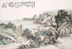 CHEN CHONG SWEE 1919-1985,Nanyang Landscape,1970,Christie's GB 2015-11-29