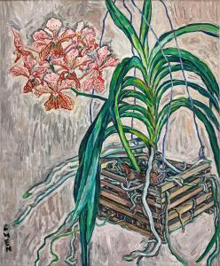 CHEN Georgette 1907-1992,Orchid (Vanda),1963,Sotheby's GB 2023-10-05