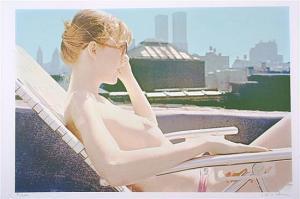 CHEN Hilo 1942,Rooftop Sunbather,Hindman US 2008-02-24