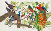 CHEN TONY 1929,Mexican Birds,Swann Galleries US 2019-12-10