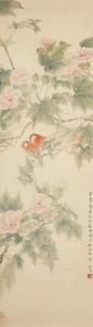 Chen Zhifo 1896-1962,Hibiscus and Beautiful Birds,Bonhams GB 2022-03-21