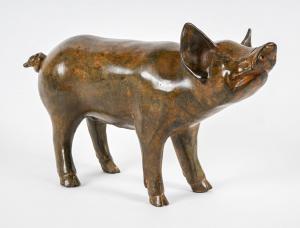 CHENET Pierre 1900-1900,Cochon,20th century,Marambat-Camper FR 2024-04-04