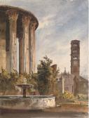 CHENEY Robert Henry 1801-1866,The gardens of the Palazzo Cenci-Bolognetti,Christie's GB 2005-10-12