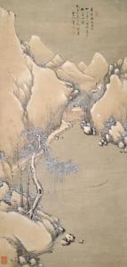 CHENG ZHAO 1581-1654,River Landscape in Snow,Nagel DE 2017-06-16