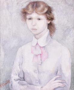 CHENTOFF Polia 1896-1933,full-length portrait of a lady,20th century,Dawson's Auctioneers 2018-07-28