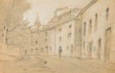 CHENU Fleury 1833-1875,Rue de village,Etienne de Baecque FR 2021-06-23
