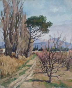 CHENU Lucien 1913-2004,«paysage de provence»,Marambat-Camper FR 2006-11-08