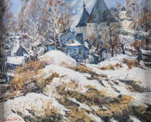 CHEPIK Sergei 1953-2011,Gorodische,1980,Bellmans Fine Art Auctioneers GB 2023-11-21