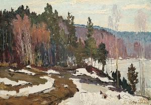 CHEREMNYKH Piotor 1918-1970,Winter landscape,Bonhams GB 2005-05-24