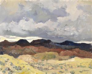 CHEREPOV George 1909-1987,Untitled (Landscape),Santa Fe Art Auction US 2025-05-08