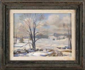 CHEREPOV George 1909-1987,Winter landscape.,Eldred's US 2024-01-05