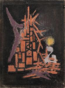 CHERKAOUI Ahmed 1934-1967,Bunte Abstraktion (Colourful Abstraction),1960,Bonhams GB 2022-05-24