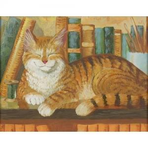 CHERNOPYATOV A,Resting cat,Eastbourne GB 2016-12-10