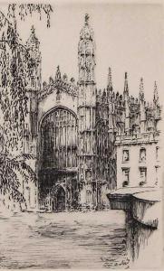 CHERRY Edward J 1900-1900,King's College Chapel, Cambridge,Tennant's GB 2022-09-16