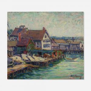 CHERRY Kathryn 1880-1931,Gloucester Harbor,Toomey & Co. Auctioneers US 2024-02-15