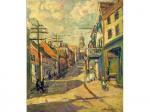 CHERRY Kathryn 1880-1931,Glouster street,Ivey-Selkirk Auctioneers US 2008-06-14