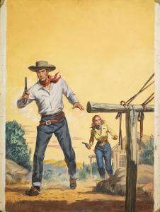 CHERRY Sam 1905-1975,"Cowboy and Cowgirl,",Sotheby's GB 2013-06-11