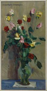CHERUBINI Carlo 1897-1978,Vaso di fiori,ArteSegno IT 2024-04-20