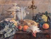 CHERUBINI Giuseppe 1867-1960,Natura morta con gallo,Fidesarte IT 2023-07-10