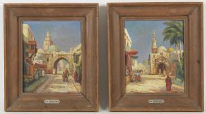CHERUBINI marzio 1800-1900,Paysages orientaux,Tradart Deauville FR 2019-07-21
