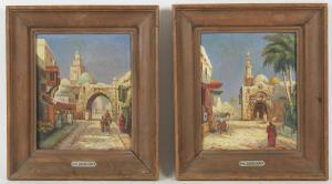 CHERUBINI marzio 1800-1900,Paysages orientaux,Tradart Deauville FR 2018-10-07