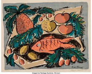 CHESSE RALPH A 1900-1991,Red Fish,Heritage US 2022-12-05