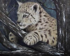chester a 1900-2000,Snow Leopard,1989,Canterbury Auction GB 2012-04-03