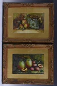 CHESTERS Evelyn 1875-1929,Apples and Grapes,Bamfords Auctioneers and Valuers GB 2019-11-13