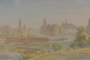 CHESTON Charles Sidney 1882-1960,view of Edinburgh,Crow's Auction Gallery GB 2022-03-16