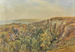 CHESTON Evelyn 1875-1929,The Landslip,John Nicholson GB 2019-10-30