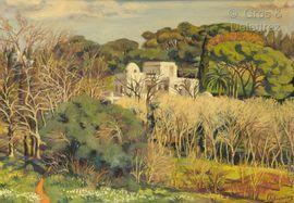 CHEVALIER Etienne 1910-1982,Jardins sur les hauteurs d'Alger,Gros-Delettrez FR 2021-06-28