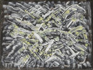 CHEVALIER Jacques 1924-1999,Composition noire et jaune,Mercier & Cie FR 2024-03-02