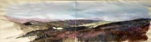CHEVALIER Marie France 1959,Paysage de montagne en automne,2004,Etienne de Baecque FR 2017-09-16