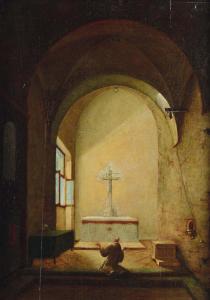 CHIALLI Vincenzo 1787-1840,Cappella nel convento dei Padri Certosini di Pisa,Cambi IT 2015-12-01
