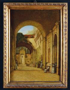 CHIALLI Vincenzo 1787-1840,Interno del convento delle Monache di Santa Cateri,Cambi IT 2015-12-01