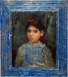 CHIANCONE Alberto 1904-1988,ritratto della figlia,1944,Casa d'Aste Martini IT 2019-12-14