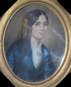 CHIAPORY Bernard Charles 1800-1800,Portrait de femme,1850,Aguttes FR 2017-10-12