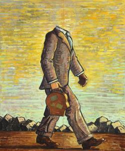CHIARITO Robert 1900,On the Move (Headless Man),2001,Clars Auction Gallery US 2016-05-22