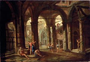 CHIARUTTINI Francesco 1748-1796,Interno di carcere,Cambi IT 2023-06-27