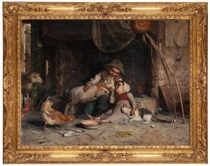 CHIERICI Gaetano 1838-1920,La prediletta,1881,Wannenes Art Auctions IT 2024-03-05