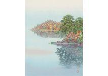 CHIKARA SEKI 1919-2000,Mountain lake,Mainichi Auction JP 2021-09-03