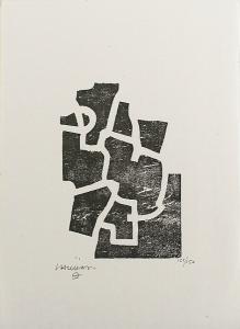 CHILLIDA Eduardo 1924-2002,Derriere le Miroir - Sculptures,1968,Sotheby's GB 2004-06-21